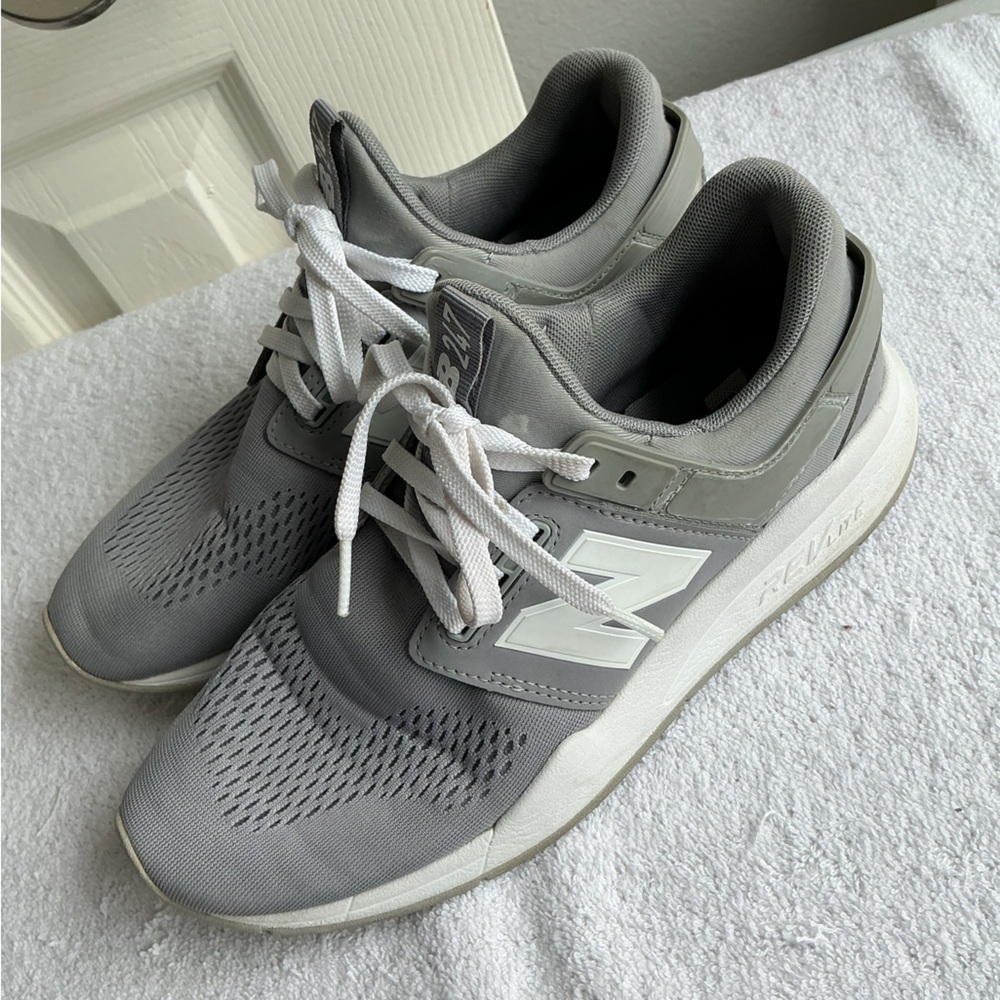 New Balance 247 Gray and White Women's Sneakers